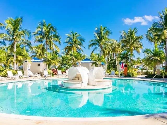 The Elixir Pool at the Grand Hyatt, Baha Mar in Nassau, The Bahamas