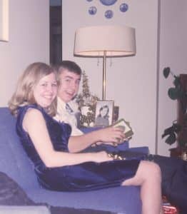 Paul and Madeline, Christmas 1968