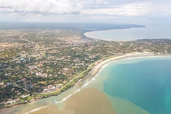 Aerial View, Dar es Salaam, Tanzania