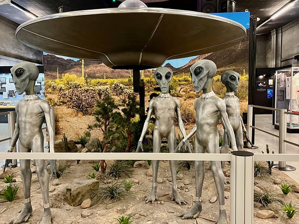 UFO and Aliens, International UFO Museum, Roswell, New Mexico