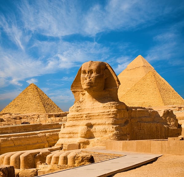 The Great Sphinx Full Body, Cairo, Egypt