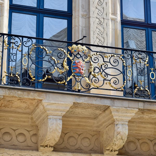 Coat Of Arms of Luxembourg, Palais Grand Ducal, Luxembourg
