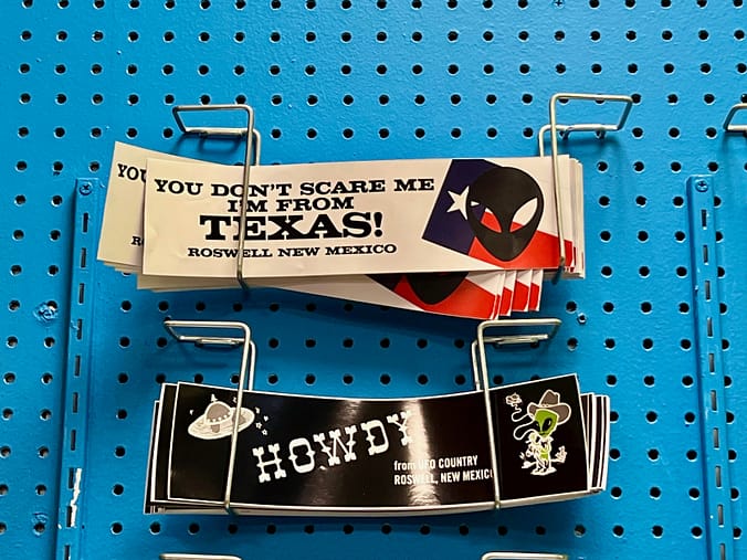 Bumper Stickers, International UFO Museum, Roswell, New Mexico