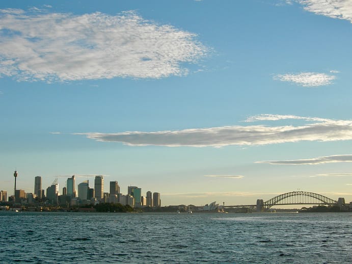 Sydney Skyline, Opera House and Harbour Bridge, Australia