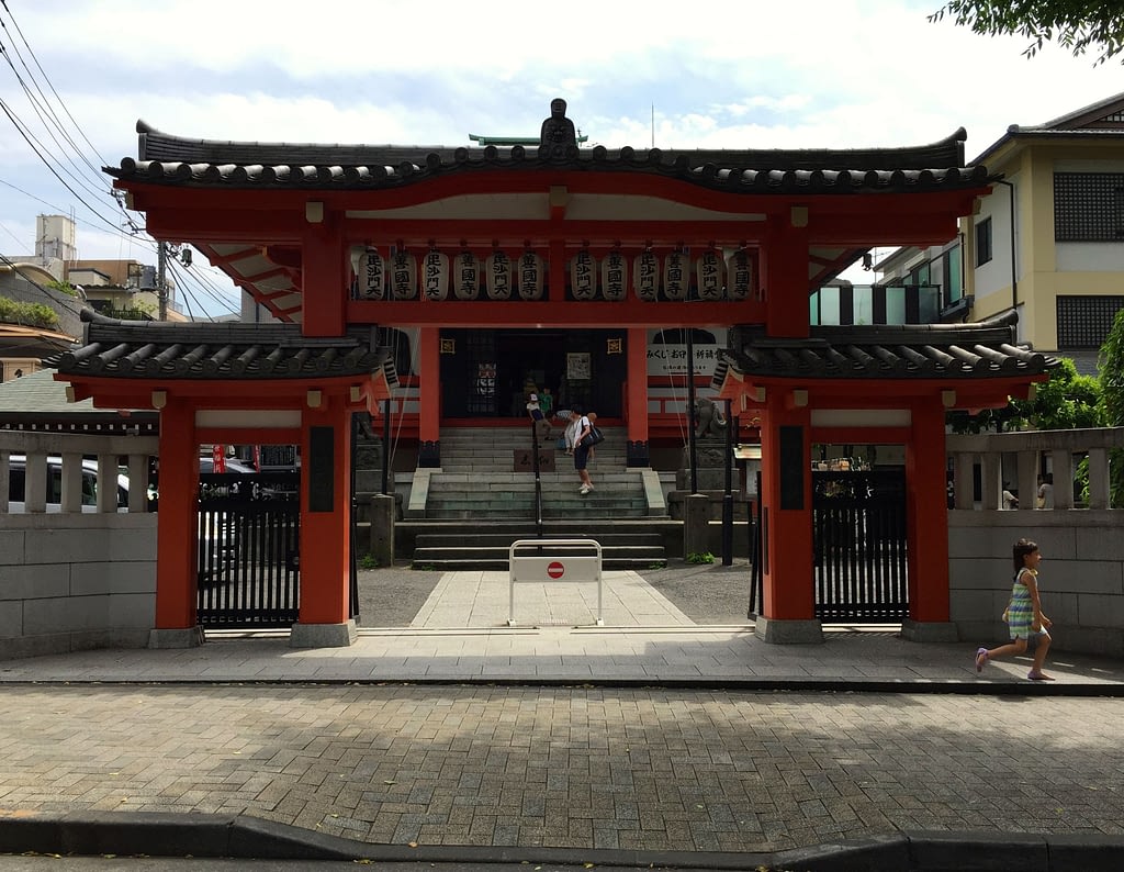 Zenkokuji Temple, Kagurazaka, Tokyo, Japan