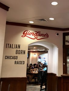 Interior, Giordano's Pizza, Chicago, Illinois