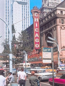 Chicago Theater, Chicago, Illinois, 1964