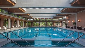 Pool at the Hyatt Lodge at McDonald's Campus, Oak Brook, Illinois