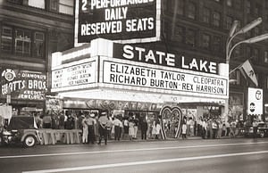 State Lake Theater, Chicago, Illinois, 1963