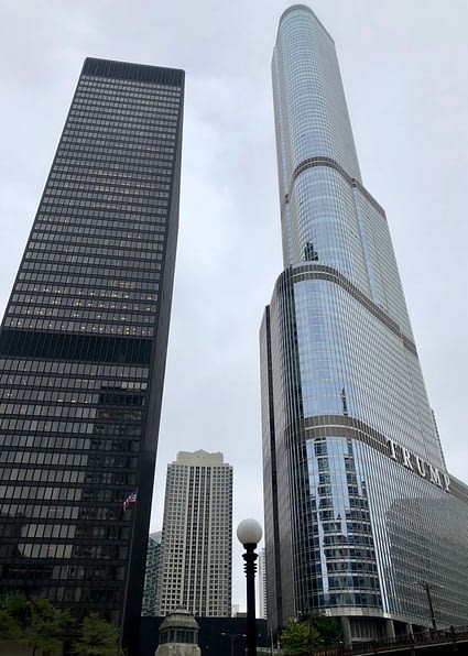 Trump Tower and 330 North Wabash, Chicago, Illinois