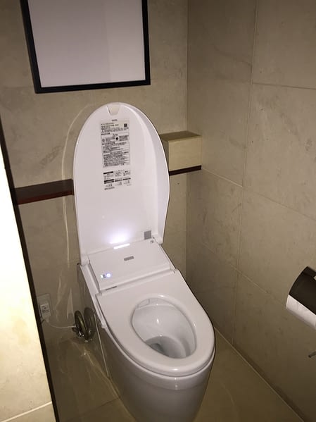 Automatic Toto Toilet, Grand Hyatt Tokyo, Japan