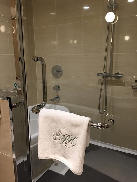 Shower and Tub, Royal Park Hotel Tokyo, Japan
