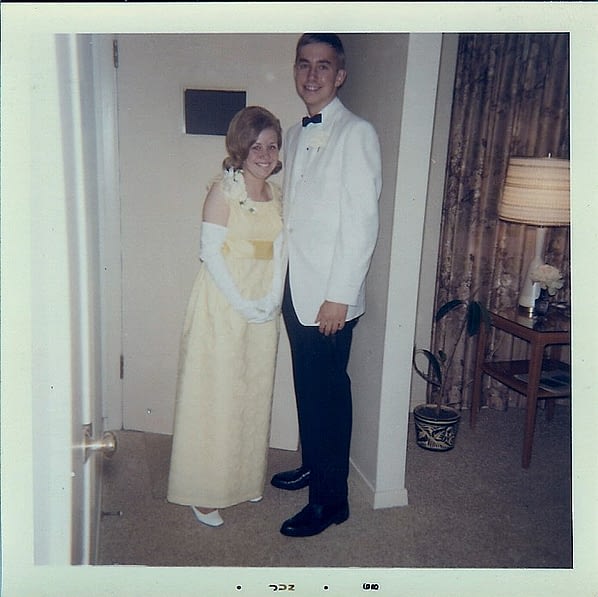 Pual and Madeline, Spring Prom, Deerfield High School, 1968