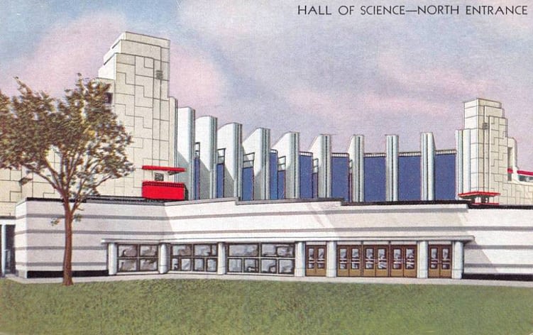 Postcard of the Hall of Science, Century of Progress Exposition, Chicago, Illinois, 1933