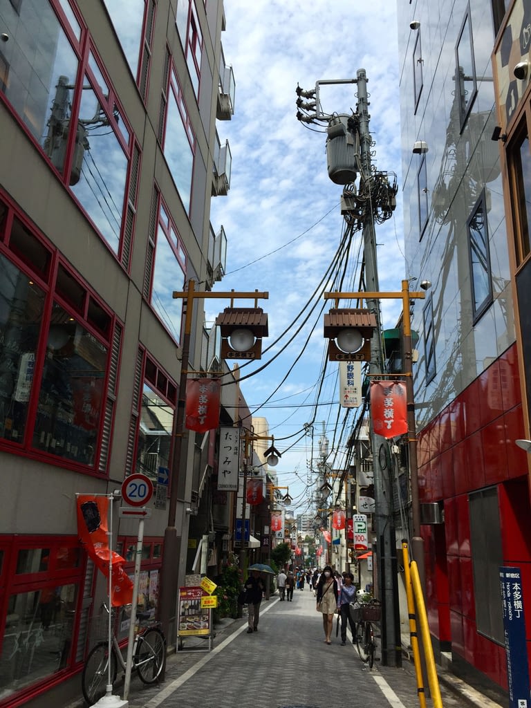 Walking Street, Kagurazaka, Tokyo, Japan