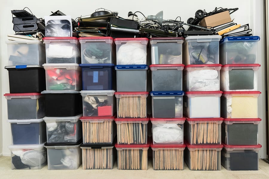 file storage boxes documents records analog preserving family memories