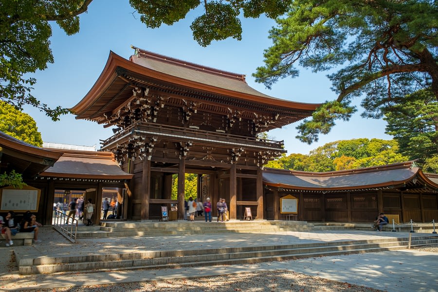 Meiji Shrine, Yoyogi, Tokyo, Japan